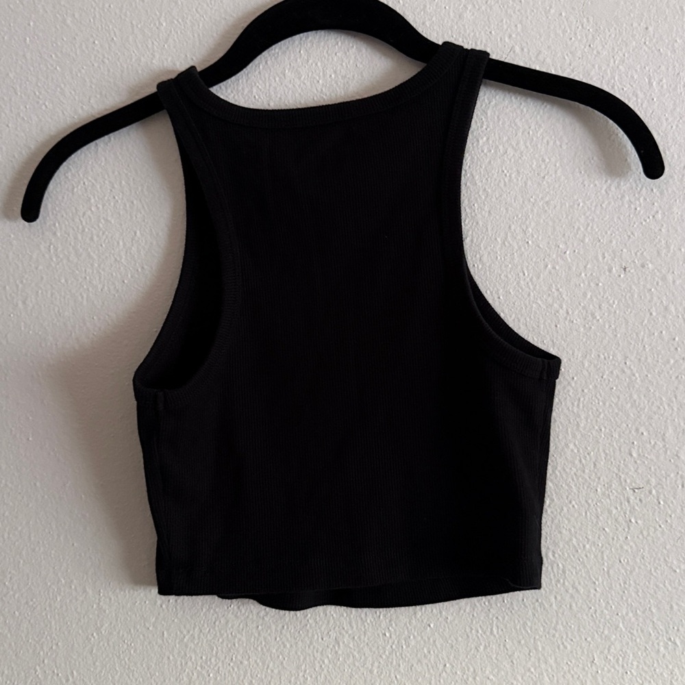 Wild Fable • Black Cropped Tank Top • Women’s Size Small - Picture 2 of 6